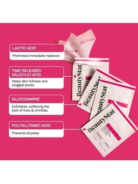 NIB BeautyStat Universal Triple Action Daily Peel Skincare Pads 10 Treatments!